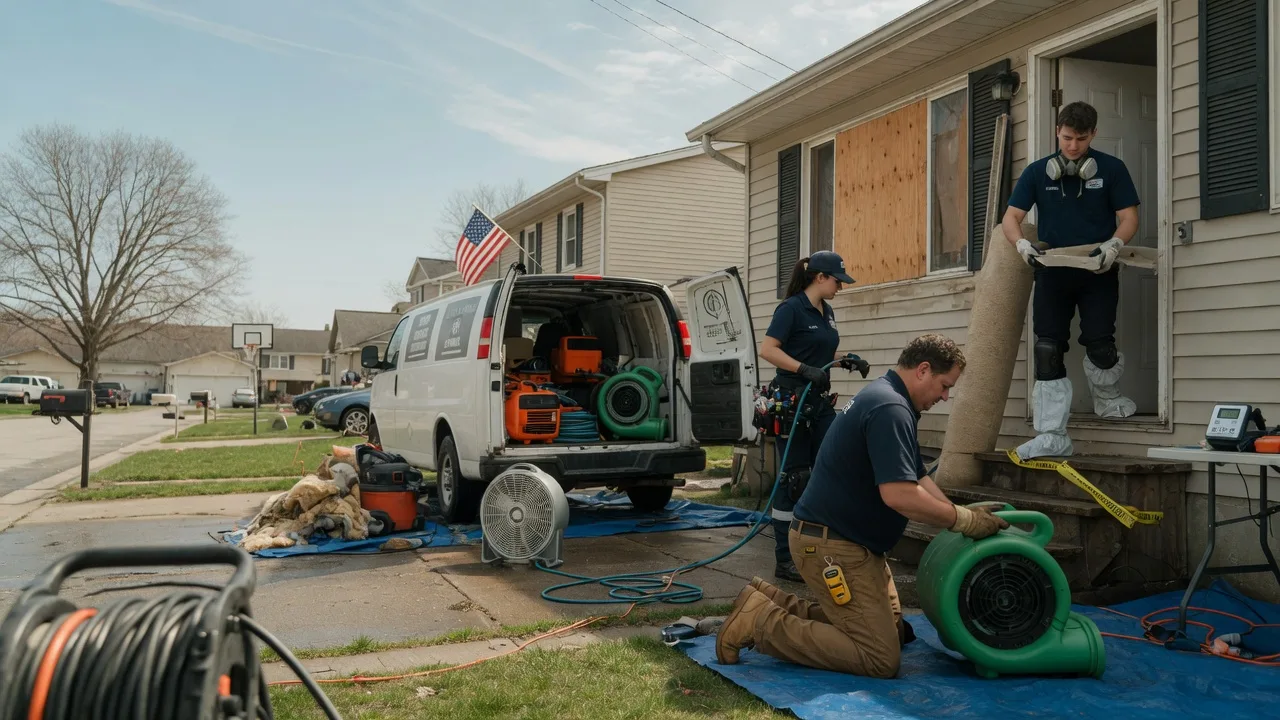 Water Damage Restoration in Paxton, IL near me